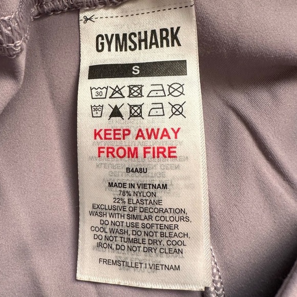 Gymshark Women’s Crossover Leggings Size Small Slate - Picture 7 of 7